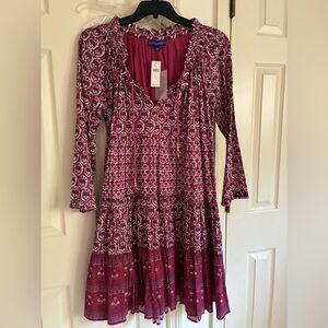 Anthropologie Ro’s Garden Sadie Mini NWT XL